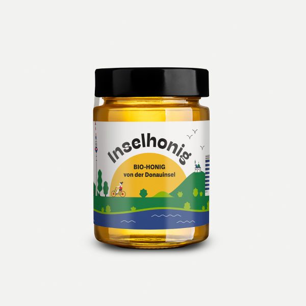 Bio Inselhonig von der Donauinsel Wien