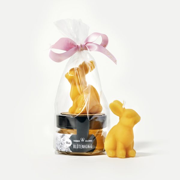 Honig mit Osterhase