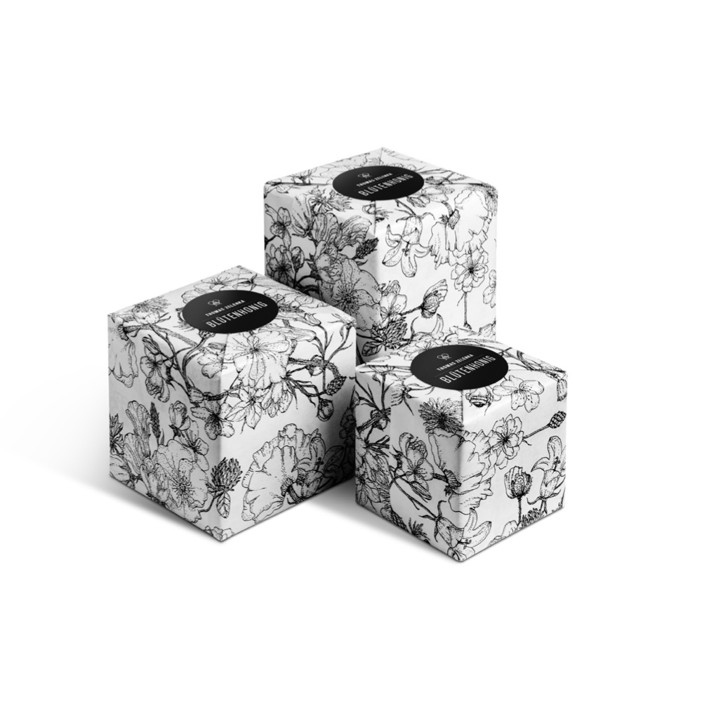 Liebevoll verpackte Geschenkbox