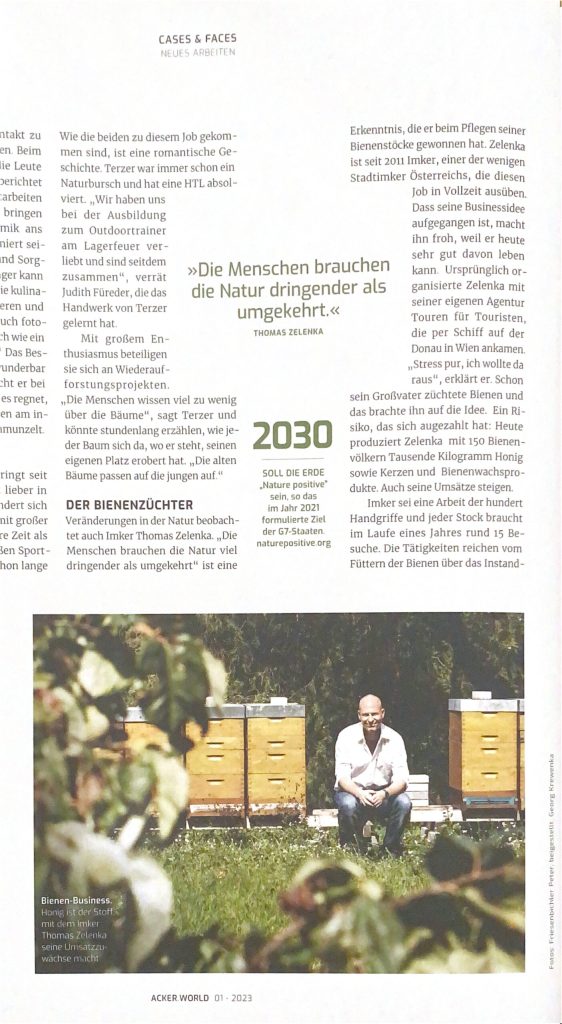Artikel in Acker: Der Bienenzüchter
